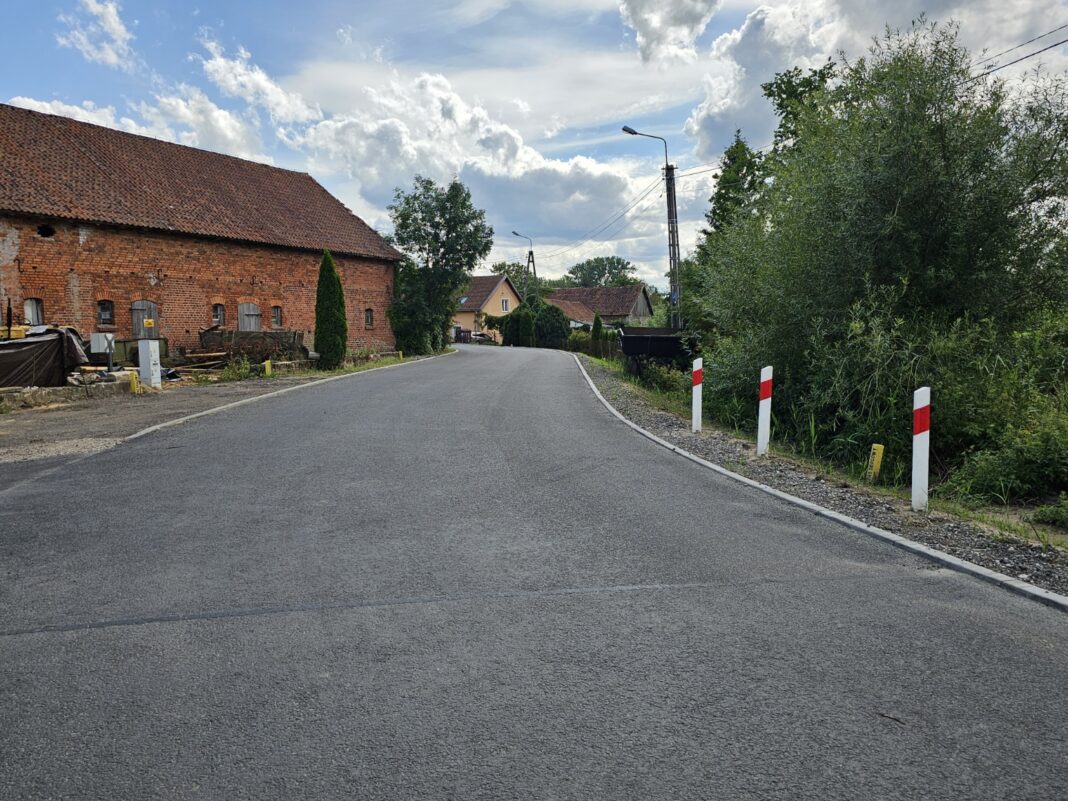 Oddano do użytku przebudowaną drogę na odcinku Kandyty – Sągnity