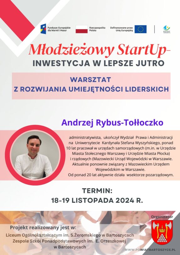 Warsztaty z rozwijania umiejętności liderskich