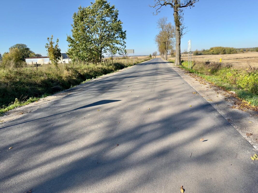 Przebudowa odcinka drogi Lipica – Smodajny