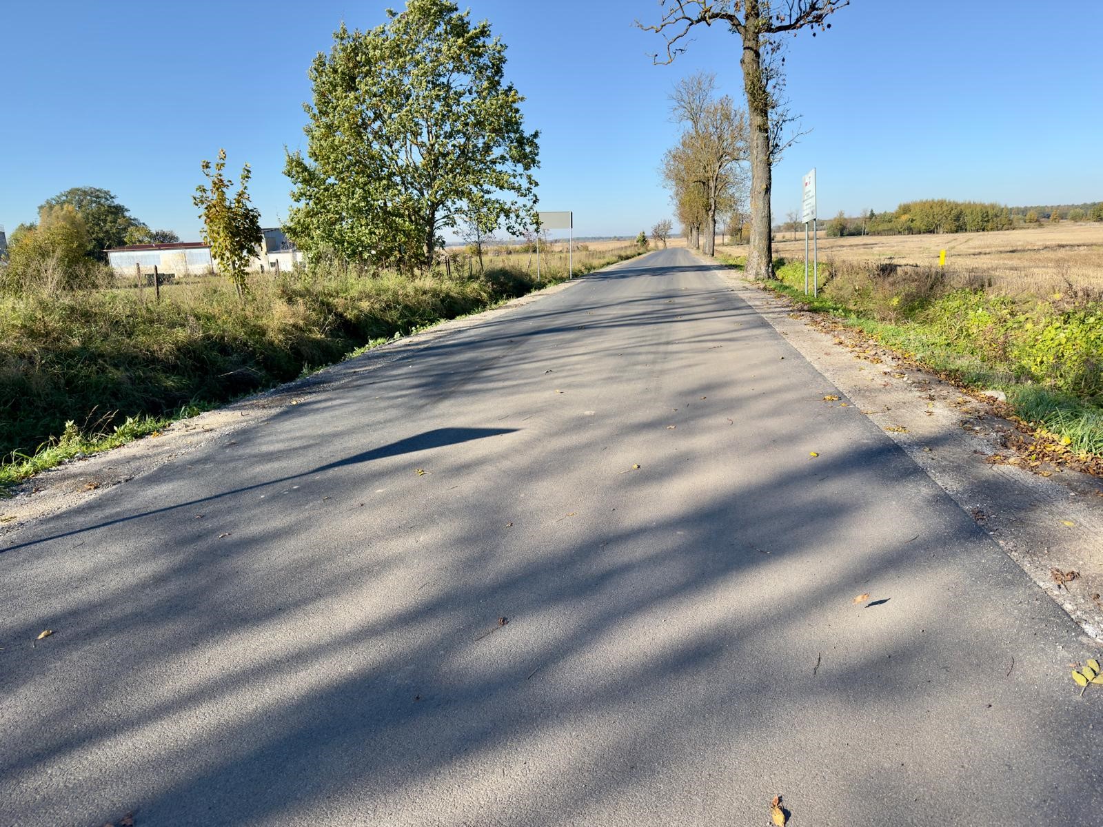 Przebudowa odcinka drogi Lipica – Smodajny