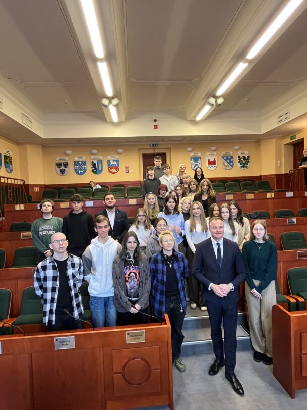 Lekcja samorządowa z Marszałkiem