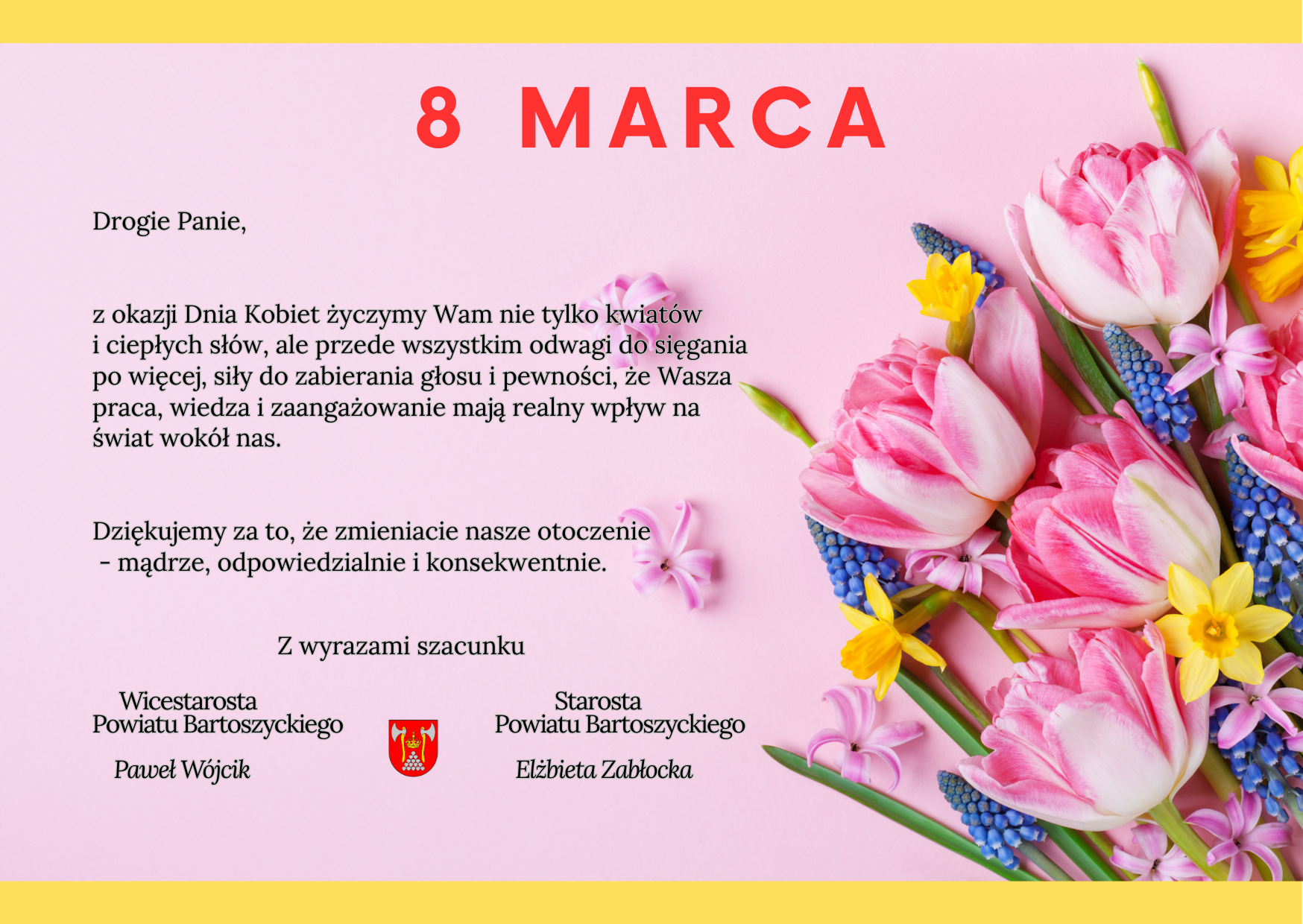 Moc życzeń w Dniu Kobiet