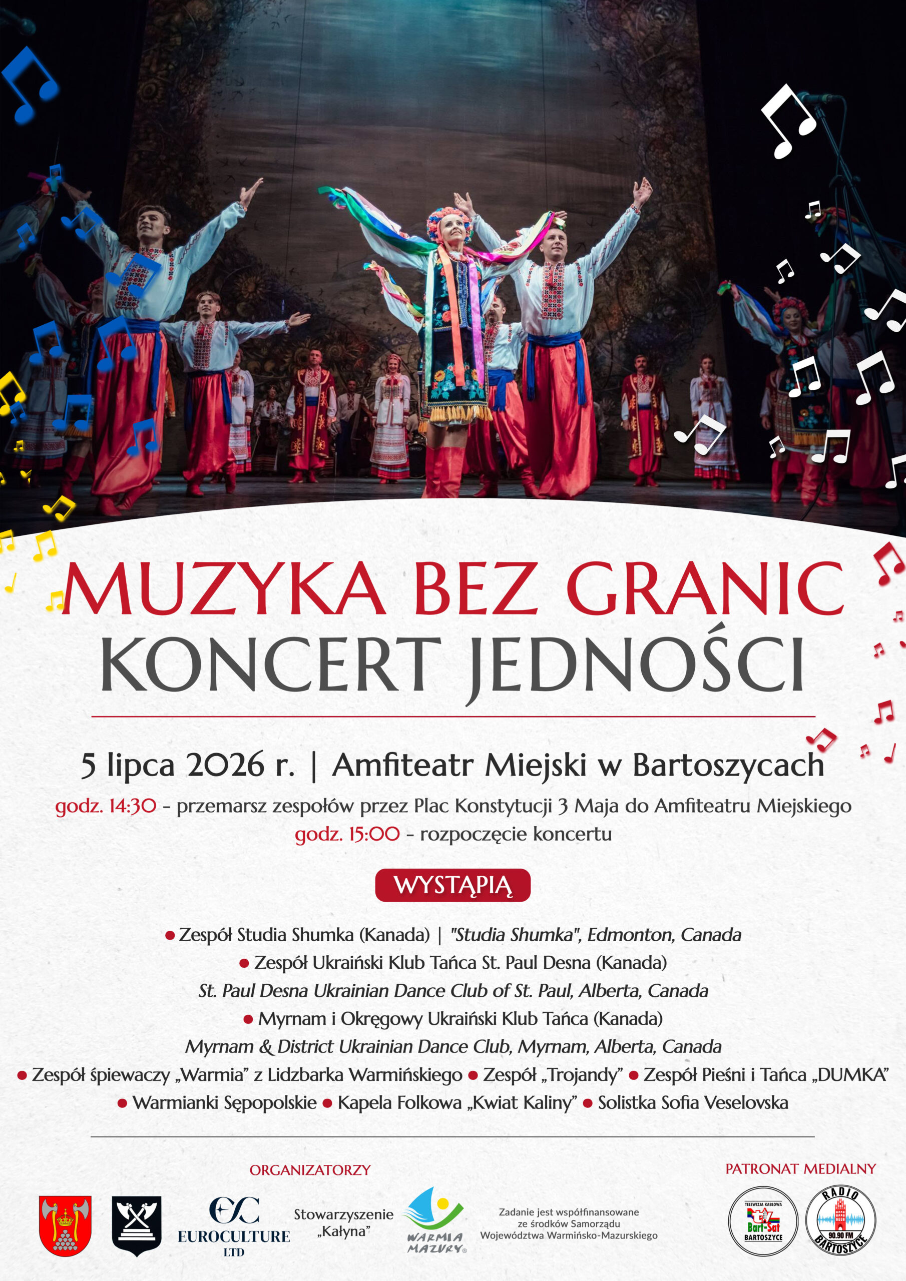 „Muzyka bez granic” – koncert jedności