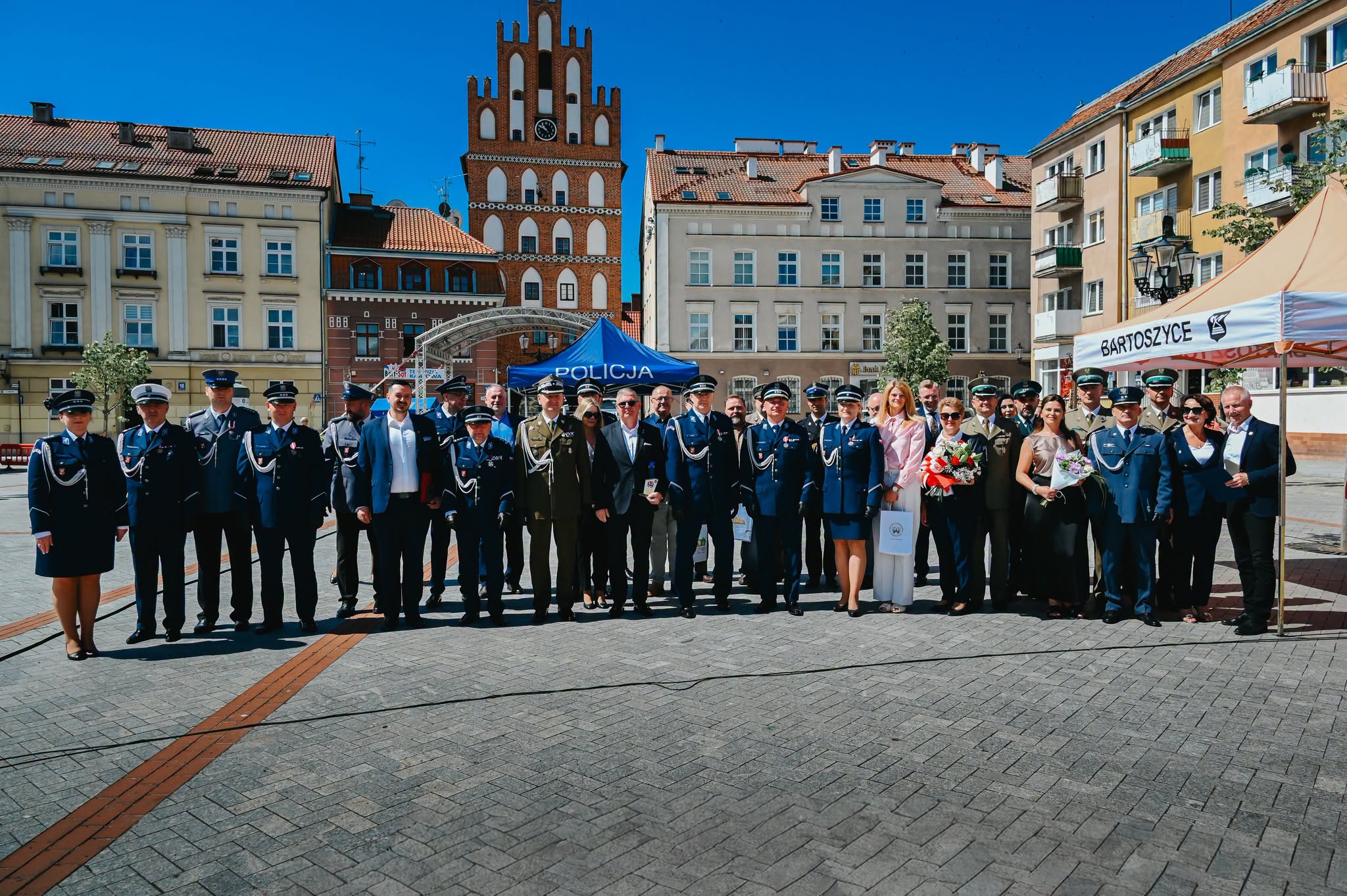 Święto Policji w Bartoszycach